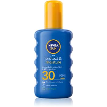 Nivea Sun Protect & Moisture hydratačný sprej na opaľovanie SPF 30 200 ml