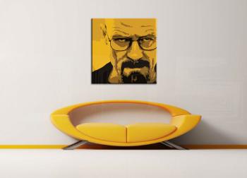 Ručne maľovaný POP Art obraz Breaking Bad