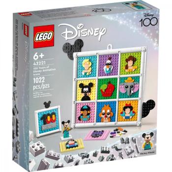 LEGO DISNEY 100 ROKOV OBLUBENYCH ANIMOVANYCH POSTAV DISNEY /43221/