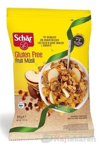 Schär Fruit Müsli, bezgluténové müsli s ovocím, 375g