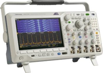 Tektronix MDO3102 digitálny osciloskop Kalibrované podľa (ISO) 1 GHz 2-kanálová 5 GSa/s 10 Mpts 11 Bit digitálne pamäťov