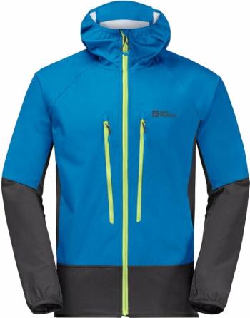 Jack Wolfskin Alpspitze Hoody M Outdoorová bunda Blue Pacific S