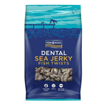 FISH4DOGS Dentálne pamlsky pre psov morská ryba - závitky 500g