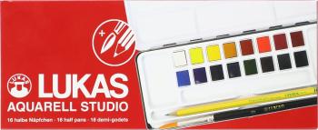 Lukas Aquarell Studio Metal Box Sada akvarelových farieb 16 ks