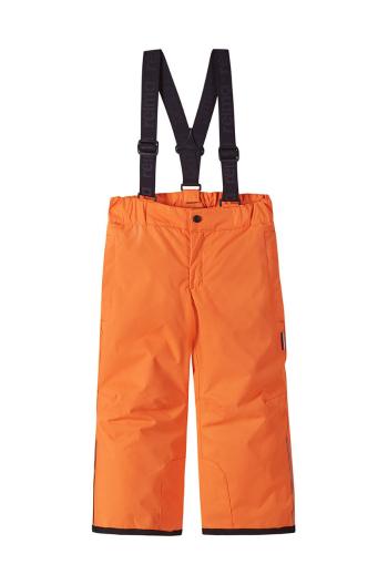 Detské zimné nohavice Reima oranžová farba,