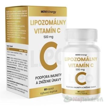 MOVit Lipozomální Vitamin C 500 mg 60 kapsúl