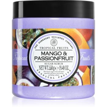 The Somerset Toiletry Co. Tropical Fruits Sugar Scrubs cukrový peeling na telo Mango & Passionfruit 550 g