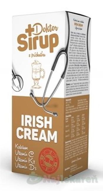 Doktor Sirup IRISH CREAM kalciový sirup 200 ml
