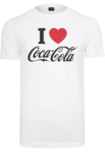 Mr. Tee Coca Cola I Love Coke Tee white - XL