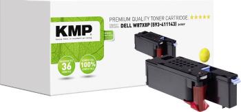 KMP toner  náhradný Dell 593-11143 kompatibilná žltá 1400 Seiten D-T81Y