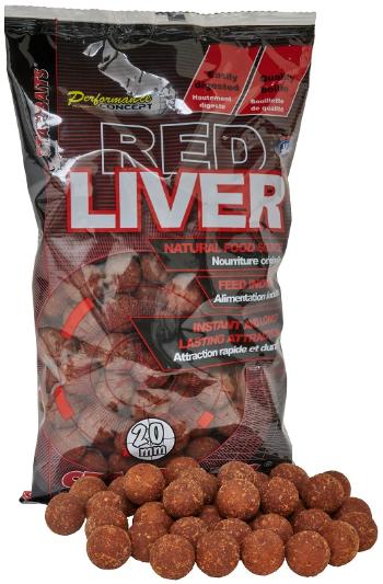 Starbaits boilie red liver - 800 g 24 mm