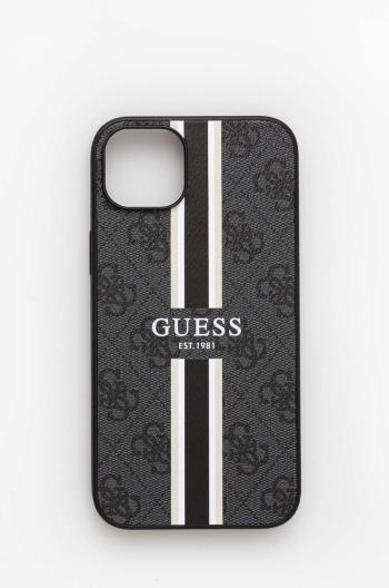 Puzdro na mobil Guess iPhone 14 Plus 6,7" šedá farba