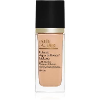 Estée Lauder Futurist Aqua Brilliance™ Makeup SPF 20 hydratačný make-up odtieň 2W0 Warm Vanilla 30 ml