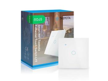 Smart vypínač osvetlenia NOUS L1T WiFi Tasmota