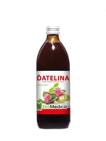 Ďatelina červená nápoj EKOMEDICA 500 ml