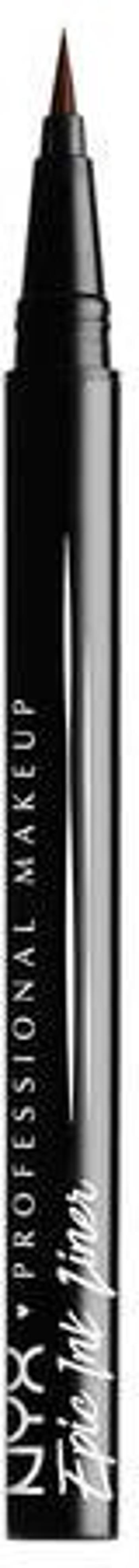 NYX PROFESSIONAL MAKEUP Epic Ink Liner - Linka na oči, 02 Brown 1 ml