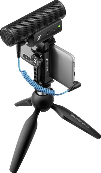 Sennheiser MKE 400 Mobile Kit  kamerový mikrofón Druh prenosu:káblový vr. ochrany proti vetru, vr. kábla, vr. tašky, vr.