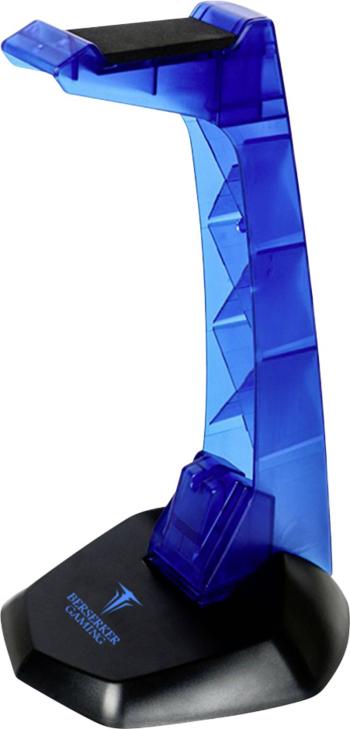 Berserker Gaming SAGA stojan na slúchadlá Vhodné pre:slúchadlá on-ear, slúchadlá over-ear  čierna, modrá