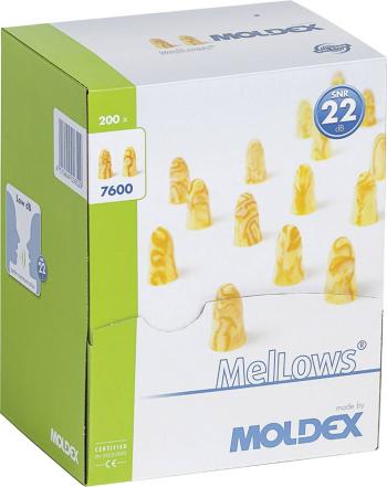 Moldex 760001 MelLows štuple do uší 22 dB pre jedno použitie 200 pár