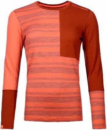 Ortovox Dámske termoprádlo 185 Rock'N'Wool Long Sleeve W Coral L