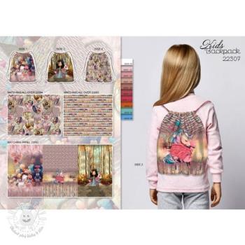 Dekoračná látka KIDS BACKPACK Autumn queen PANEL