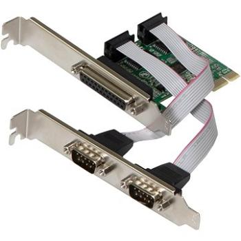 EVOLVEO Serial RS232 & LPT PCIe, rozširujúca karta (KAE-RS232-LPT)
