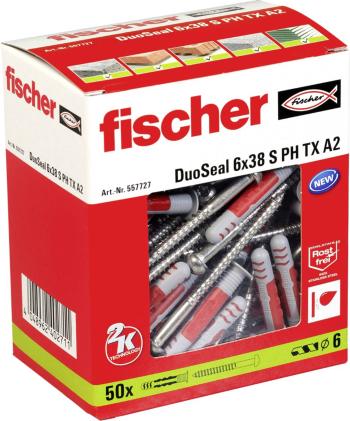 Fischer DuoSeal hmoždinka 38 mm 6 mm 557727 50 ks