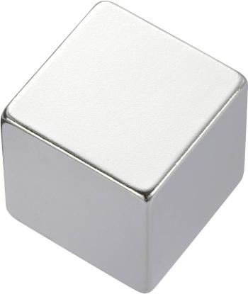 Permanentný magnet, kocky, N45, 1.37 T, Max. pracovná teplota: 80 ° C, 10 x 10 x 10 mm