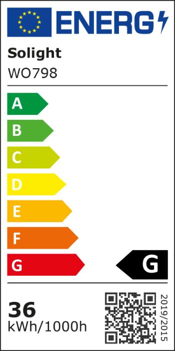 Solight LED stropné svietidlo guľaté 36W CCT s diaľkovým ovládačom WO798