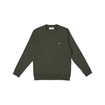 Sanjo  K100 Patch Sweatshirt - Green  Mikiny Zelená