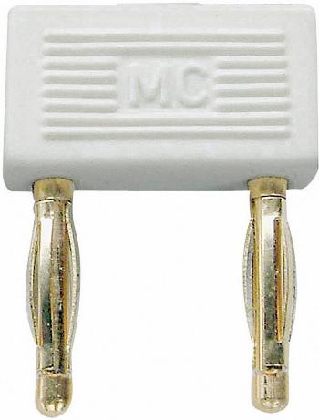 Stäubli KS2-10L/1 spojovací konektor biela Ø pin: 2 mm Rozostup hrotov: 10 mm 1 ks