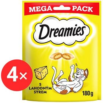 Dreamies maškrty syrové pre mačky 4× 180 g (4008429092022)