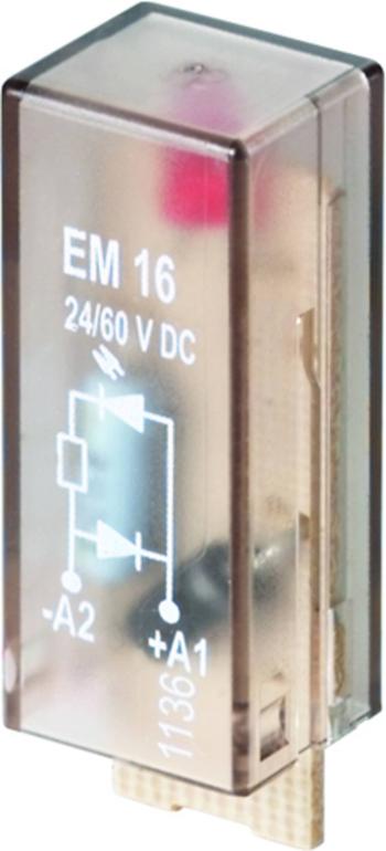 Weidmüller zasúvací modul s diódou s LED diódou, S nulovou diódou RIM-I 2 6/24VDC Farby svetla (LED svietidlo): červená
