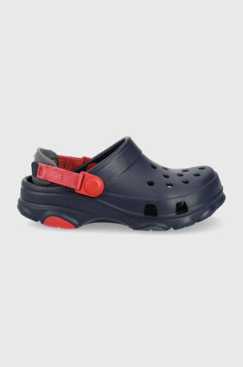 Detské šľapky Crocs tmavomodrá farba