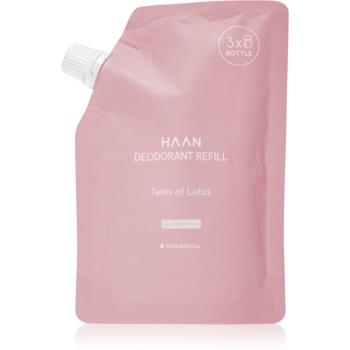 HAAN Deodorant Tales of Lotus osviežujúci deodorant roll-on náhradná náplň 120 ml