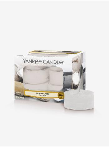 Vonné čajové sviečky Yankee Candle Baby Powder