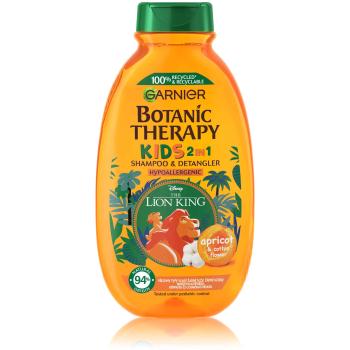Garnier Botanic Therapy Disney Kids Leví kráľ marhuľa 2v1 šampón na vlasy&kondicionér 400 ml