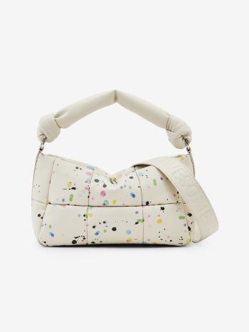 Desigual Splatter 23 Puffy Rennes Kabelka Biela