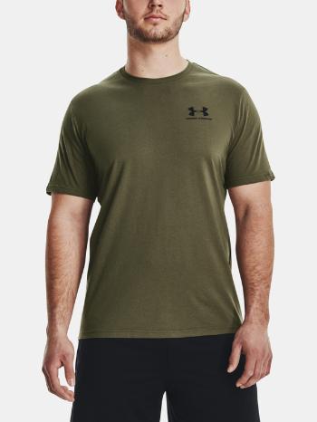 Under Armour UA M Sportstyle LC SS Tričko Zelená