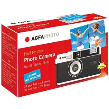 AgfaPhoto Half Frame Photo Camera 35 mm black (603010)