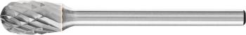 PFERD 21235083 frézovacie kolík tvrdokov kvapka  Dĺžka 40 mm Vonkajší Ø 6 mm Pracovná dĺžka 10 mm Ø hriadeľa 3 mm 1 ks