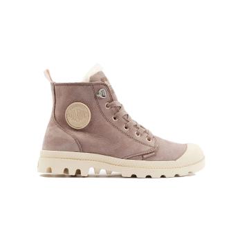 Palladium  Pampa Hi Zip Wool - Brown  Čižmy Hnedá