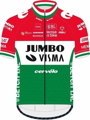 AGU Jumbo-Visma SS Jersey Replica Hungarian Champion M