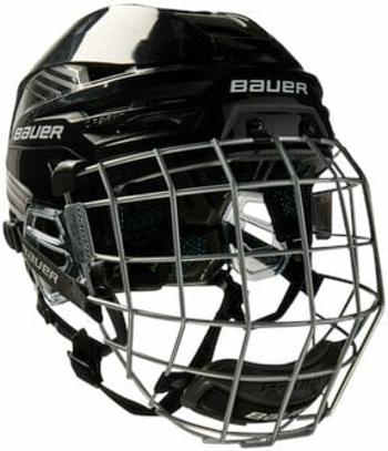 Bauer Hokejová prilba RE-AKT 85 Helmet Combo SR Čierna S