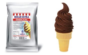 Zmes na čokoládovú zmrzlinu z Opočno Mixar Extra Chocolate - 2 kg - Bohemilk