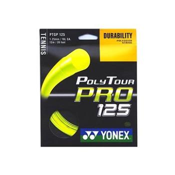 Yonex Poly Tour PRO 125, 1,25 mm, 12 m, žltý (4547656509649)