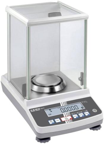 Kern ABS 120-4N analyzačná váha  Max. váživosť 120 g Rozlíšenie 0.1 mg 230 V strieborná