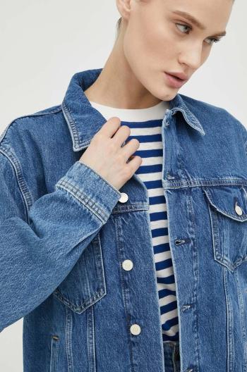 Rifľová bunda Marc O'Polo DENIM dámska, prechodná, oversize