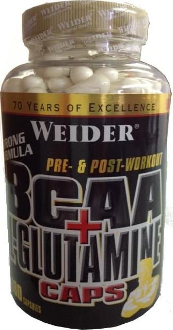 BCAA + L-Glutamine - Weider 180 kaps.