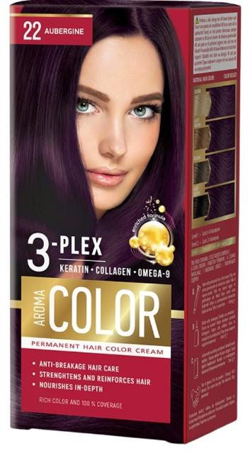 Aroma Color Farba na vlasy - baklažán č.22
